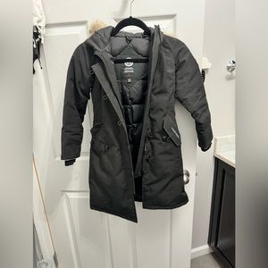 Girls Canada Goose Parka Coat